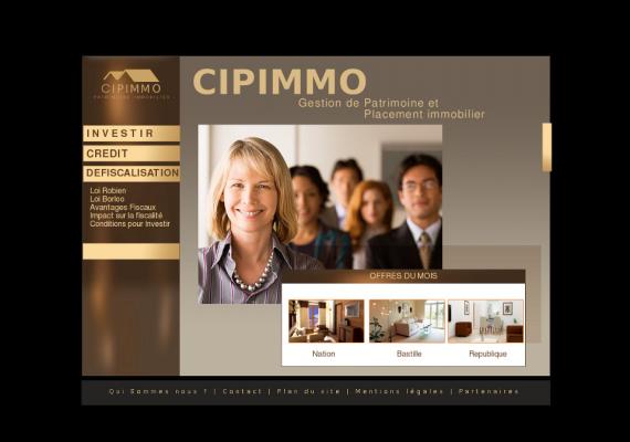CIPIMMO - Site catalogue immobilier - www.cipimmo.fr